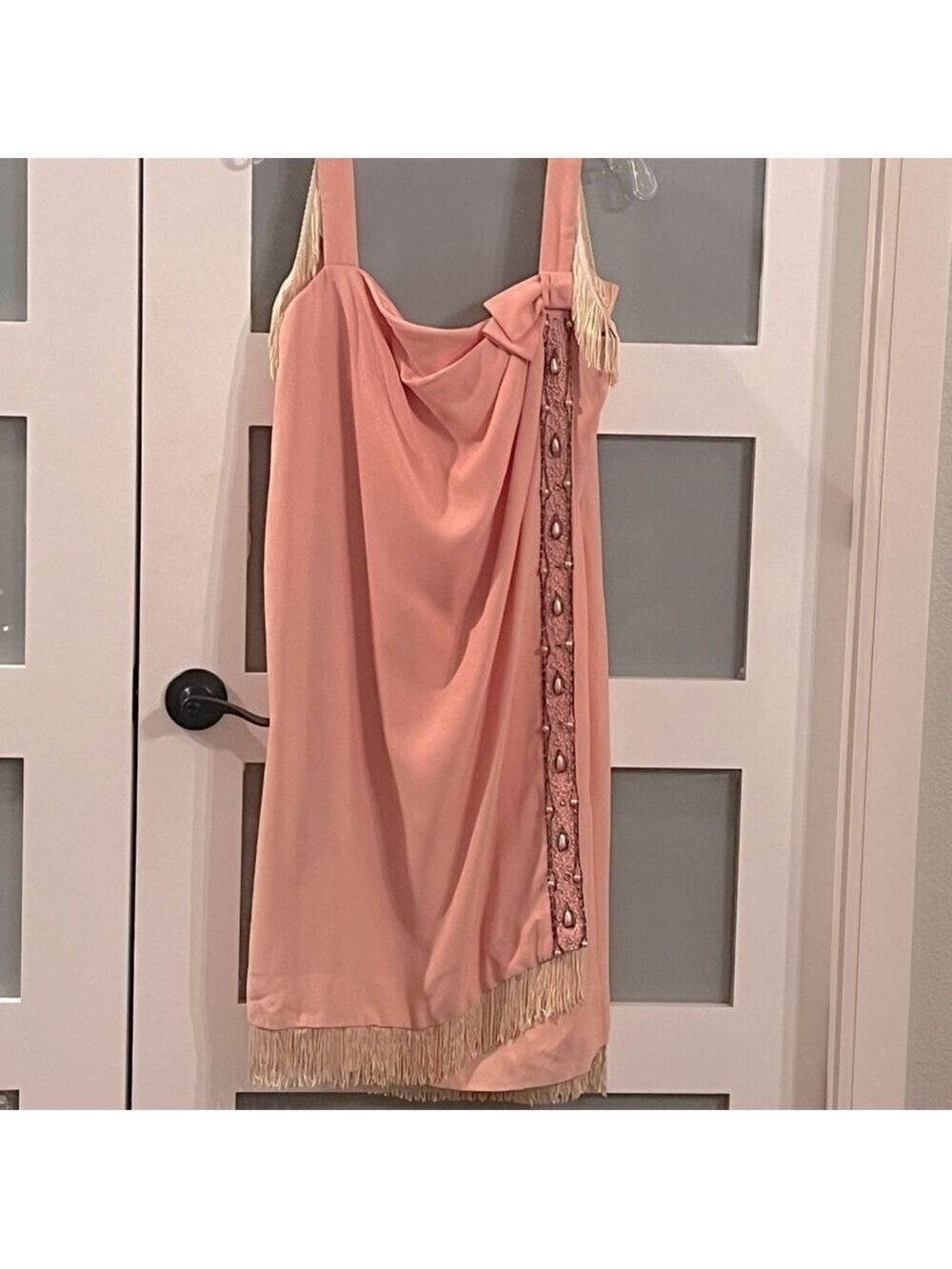 Inga’s Fashions of Hollywood 1960s pink shift dress.